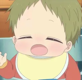😁 Anime, Em bé, Dễ thương, Hoạt hình, Trẻ sơ sinh telegram sticker