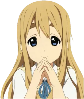 🙏 Mio Akiyama K-On! Anime, Cartoon, Personage, Schattig, Meisje, Mio Akiyama, K-On telegram sticker