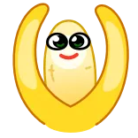 Banana whatsapp stickers