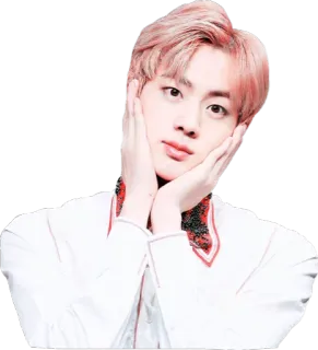 🌻 Jin kpop, jin, idol, music, singer, bts telegram sticker
