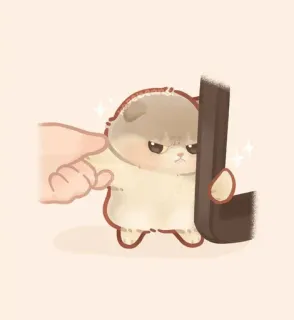 😒 kucing, imut, lucu, binatang telegram sticker