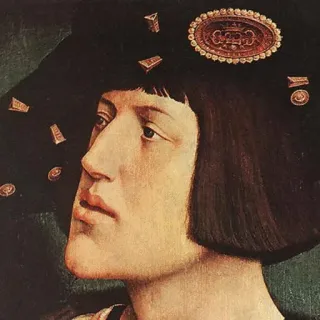 😦 portrait, man, painting, historical, art, headwear telegram sticker