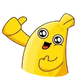 Бананос из Пятёрочки @tgsticker telegram stickers