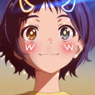 😊 anime, girl, cute, smiling, blush, kawaii telegram sticker