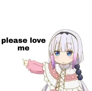 Kanna Chan by @Raizel_Kun telegram stickers