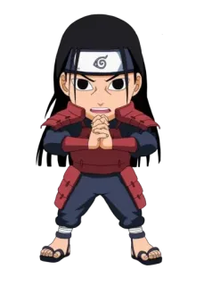 😠 Hashirama Senju Naruto anime, manga, ninja, Hashirama Senju, Naruto, cartoon, character, chibi telegram sticker