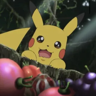⚡️ Pikachu Pokemon pokemon, pikachu, carino, anime, cartoni animati, animale telegram sticker