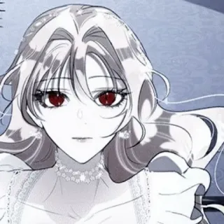 ⛩ kobieta, anime, manga, portret, ilustracja, kreskówka telegram sticker