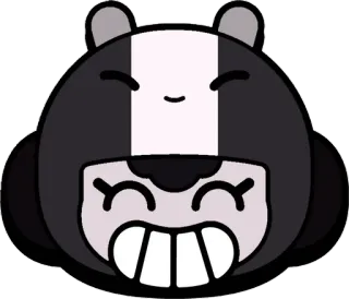 🌟 Gấu trúc, Gấu, Dễ thương, Hoạt hình, Động vật, Sticker telegram sticker