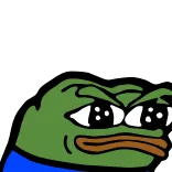 🙆 Pepe the Frog Meme, Pepe, Rana, Triste, Cultura de internet whatsapp sticker
