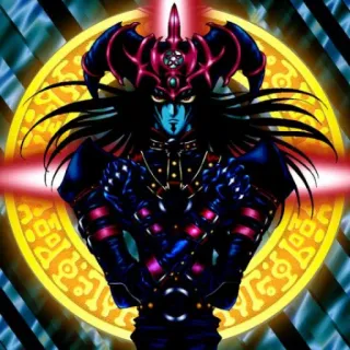 🌌 Magician of Black Chaos Yu-Gi-Oh! monster, magician, magic, duel, fantasy, card game telegram sticker