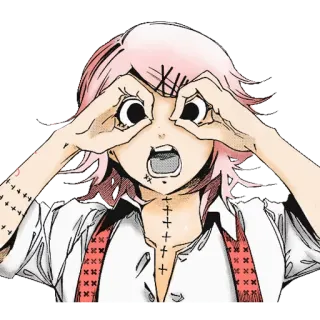 Tokyo Ghoul whatsapp stickers