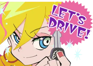 Panty & Stocking with Garterbelt :: @line_stickers telegram stickers