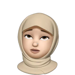 🙄 hijab, người Hồi giáo, phụ nữ, hình đại diện, biểu tượng cảm xúc, khăn trùm đầu, đạo Hồi, mặt whatsapp sticker