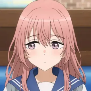 😶 Marin Kitagawa My Dress-Up Darling Anime, Garota, Fofa, Marin Kitagawa, My Dress-Up Darling, Personagem telegram sticker