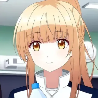 ☺️ anime, gái, dễ thương, cười telegram sticker