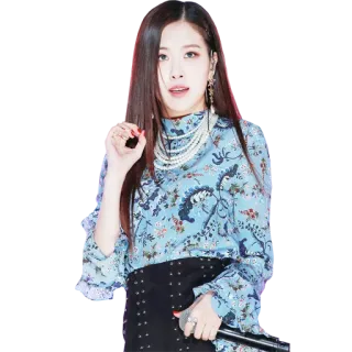 👌 Rosé K-pop, Rose, Penyanyi, Blackpink, Selebriti, Musik telegram sticker