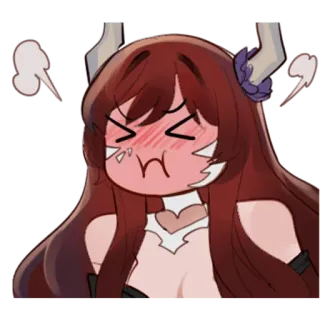 Терра-тян @tg_sticks whatsapp stickers