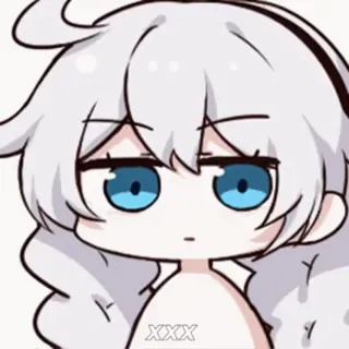 🌙 XXX 애니메이션, 만화, 캐릭터, 귀여운, 움짤 telegram sticker