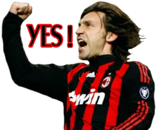 💪 YES! voetbal, voetbal, feest, overwinning, sport telegram sticker