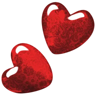❤ сердце, любовь, романтика, день святого валентина, красный telegram sticker