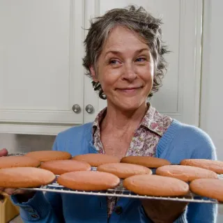 😃 Carol Peletier The Walking Dead cookies, baking, the walking dead, twd, melissa mcbride, carol, tv show telegram sticker
