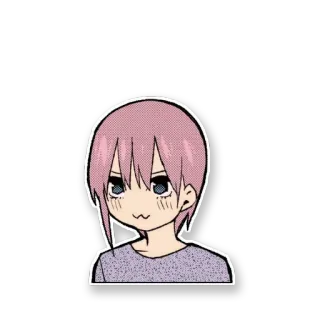😗 Itsuki Nakano The Quintessential Quintuplets Anime, Manga, Karakter, Imut, Gadis, Itsuki Nakano, The Quintessential Quintuplets whatsapp sticker
