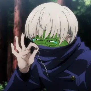☁️ Мем, Аниме, Pepe the frog, Интернет мем telegram sticker