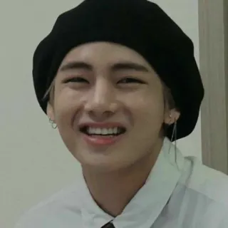 🤟 V K-pop, Idole, Chanteur, Artiste, Portrait, Célébrité whatsapp sticker