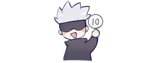 ✨ Gojo Satoru Jujutsu Kaisen 10 Anime, Manga, Sticker, Jujutsu Kaisen, Gojo Satoru telegram sticker