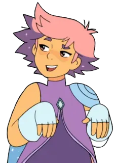 🐰 Bow She-Ra and the Princesses of Power Bow, She-Ra, animation, cartoon, character telegram sticker