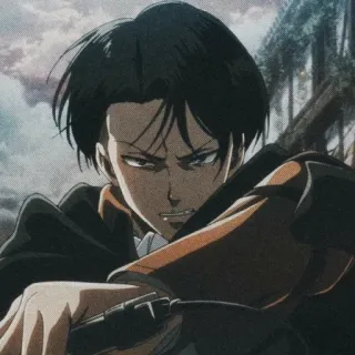 @animecuteth Levi telegram stickers