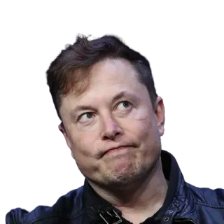 😐 Elon Musk tecnologia, negócios, empreendedor, bilionário telegram sticker