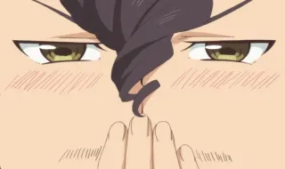 😡 Anime, Faccia, Espressione, Dita, Occhi, Carino telegram sticker
