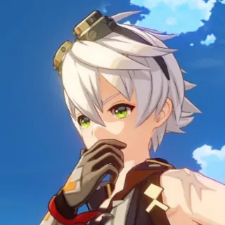 🤔 Bennett Genshin Impact Anime, Video game, Karakter, Genshin Impact, Bennett telegram sticker