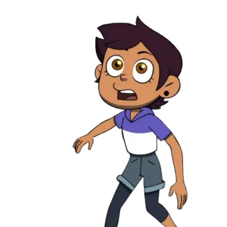 😮 Luz Noceda The Owl House Dibujos animados, Disney, Sorprendido, Animado telegram sticker