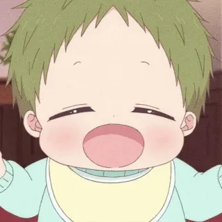 😍 Anime, Em bé, Dễ thương, Trẻ sơ sinh, Phim hoạt hình telegram sticker