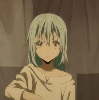 💎 Rimuru Tempest That Time I Got Reincarnated as a Slime Anime, Manga, Isekai, Fantasy, Slime, Reincarnazione telegram sticker