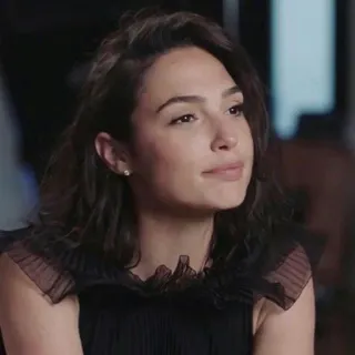 🤔 Gal Gadot actress, celebrity, portrait, woman, film, Wonder Woman, person telegram sticker