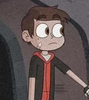 🤕 Marco Diaz Star vs. the Forces of Evil cartoon, anime, animation, character telegram sticker