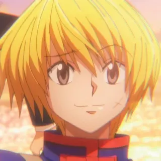 🕷️ Kurapika Hunter x Hunter anime, kurapika, hunter x hunter, character, manga telegram sticker