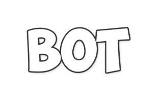 👇 BOT bot, robot, technology, automation telegram sticker