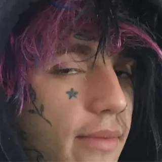 😑 Lil Peep แร็ปเปอร์, อีโม, นักร้อง, รอยสัก, เพลง telegram sticker