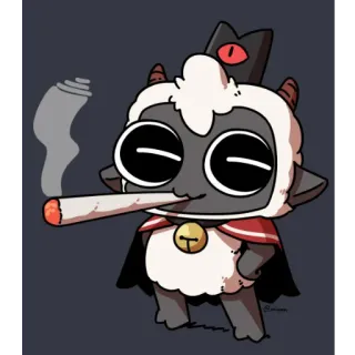 ✅ The Lamb Cult of the Lamb telegram sticker