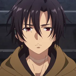 💥 Anime, Personagem, Masculino, Cabelo castanho telegram sticker