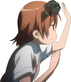 🤜 Misaka Mikoto A Certain Scientific Railgun อนิเมะ, เรลกัน, มิซากะ มิโคโตะ, มังงะ, ตัวละคร telegram sticker