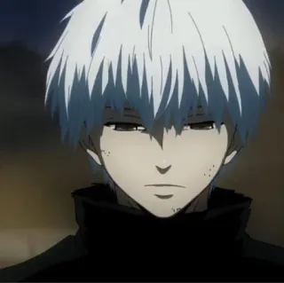 🌟 Ken Kaneki Tokyo Ghoul anime, manga, tokyo ghoul, ken kaneki, ghoul telegram sticker