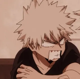 🧚 Katsuki Bakugo My Hero Academia Anime, Manga, Bakugo, My Hero Academia whatsapp sticker
