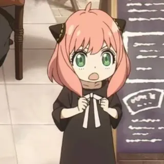 🥜 Anya Forger Spy × Family Anime, Fille, Dessin animé, Mignon, Spy x Family, Anya Forger telegram sticker