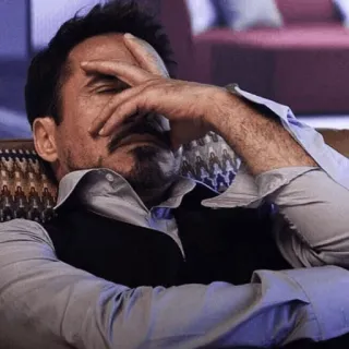 🌪 Facepalm, Frustração, Exaustão, Estresse, Decepção telegram sticker